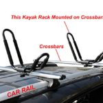 Lifetime Warranty TMS® 2 Pairs J-Bar Rack HD Kayak Carrier Canoe Boat Surf Ski Roof Top Mount Car SUV Crossbar