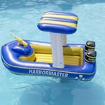 Swimline 90754 Harbor Master Patrol Boat With Pump Action Squirter 67″/36″/36″