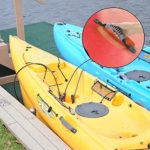 SPORBA Kayak Carry Handle, Kayak Handles Replacement 4 Pcs Side Mount Handles with Screws and 8Pcs Universal Kayak Plugs with Rivet Pad Eyes for Canoe Boat, Lifetime, Ocean, Pescador, Emotion Kayak