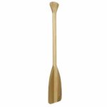 Attwood 11760-1 Canoe Paddle, Wooden, 2 1/2-Feet Long, Ergonomic Grip, Premium Wood Construction, Protective Finish