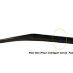 CISIBOOK Bend Shaft Carbon Fiber Outrigger Canoe Paddle (47)
