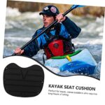 Veemoon Fishing Kayaks Gel Seat Cushion Boat Pad Kayak Cushion Seat Pad Sit on Kayak Seat Cruise Ship Accessories Die Simple Black Mat Kayaks