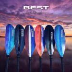 Best Marine Kayak Paddle | Carbon Fiber Shaft & Fiberglass Reinforced Polypropylene Blades | 220cm, 234cm, 250cm | Lightweight Kayak Paddles for Adults | Kayak Oars & Accessories