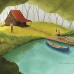 The Blue Canoe: A Picture Book